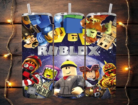 Roblox Sublimated Tumbler | Video Game Cup Design