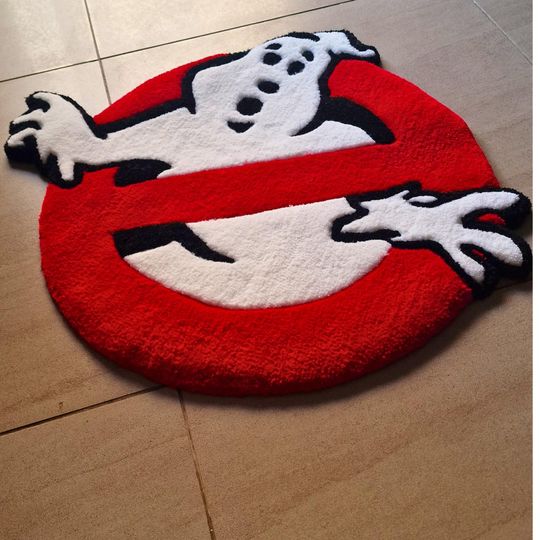 Ghostbusters Rug, Halloween Gift, Halloween Home Decor