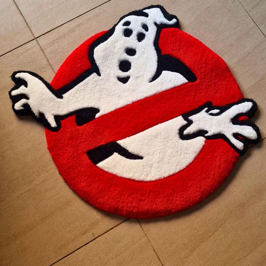 Ghostbusters Rug, Halloween Gift, Halloween Home Decor