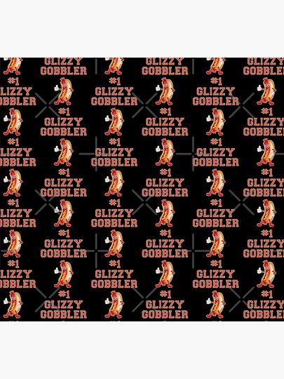 #1 Glizzy Gobbler Number One Hot Dog Weiner Eater Socks