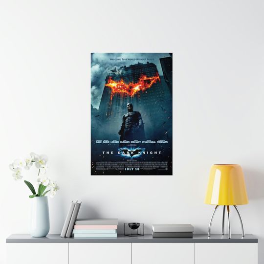 The Dark Knight / Premium Matte vertical poster