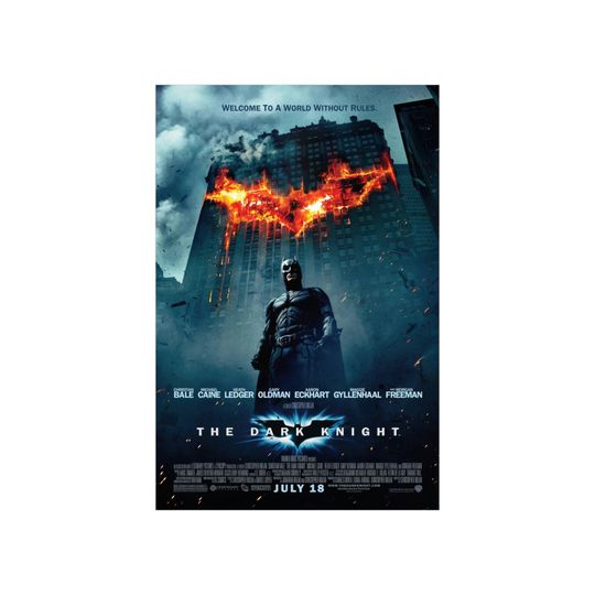 The Dark Knight / Premium Matte vertical poster