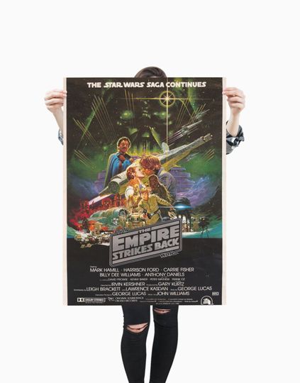 Star Wars V - The Empire Strikes Back / Premium Matte vertical poster