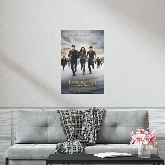Twilight Breaking Dawn Part 2 Poster / Premium Matte vertical poster