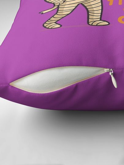 Wrapped Up In The Halloween Spirit Mummy Pillow