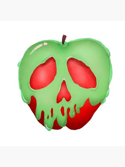Poison apple Pillow
