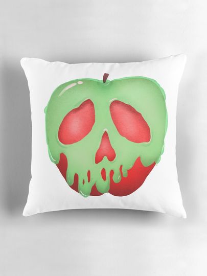 Poison apple Pillow