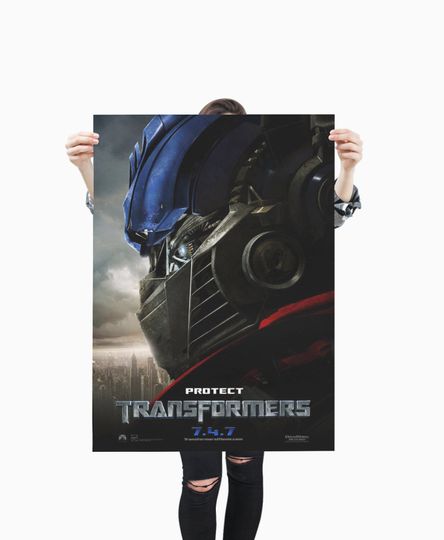 Transformers Poster / Premium Matte vertical poster