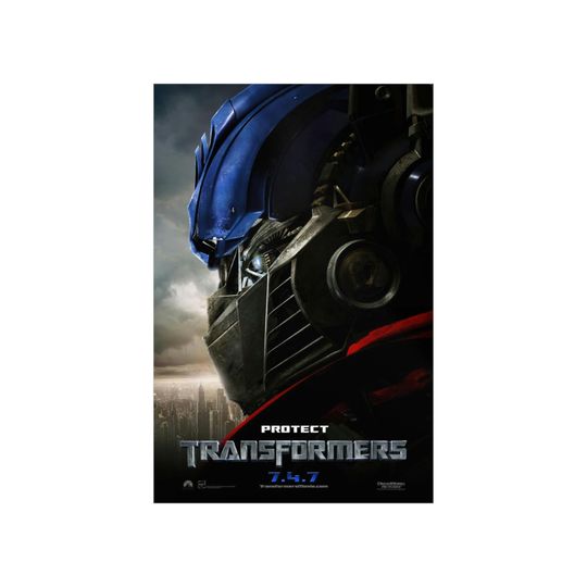 Transformers Poster / Premium Matte vertical poster
