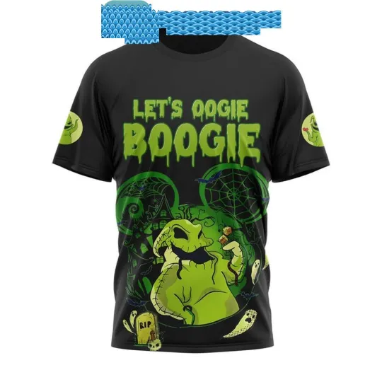 The Nightmare Before Christmas Lets Oogie Boogie Halloween T-Shirt
