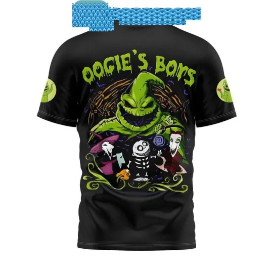 The Nightmare Before Christmas Lets Oogie Boogie Halloween T-Shirt