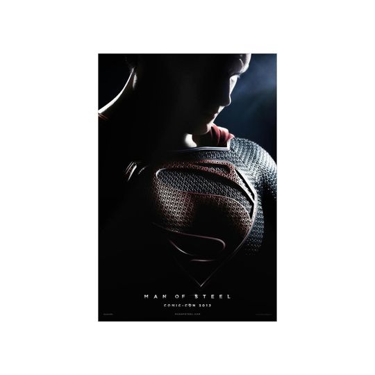 Man Of Steel Poster / Premium Matte vertical poster