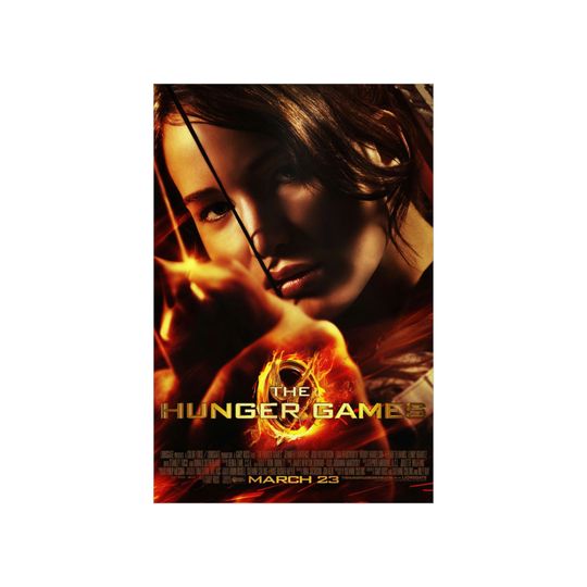 The Hunger Games 1 Poster / Premium Matte vertical poster