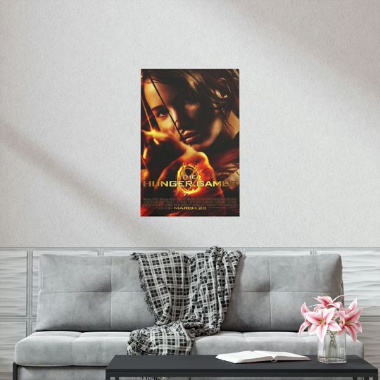 The Hunger Games 1 Poster / Premium Matte vertical poster