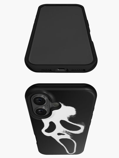 Scream horror movie mask iPhone Case