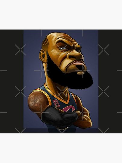 king lebron james Throw Blanket, Gift for Fan