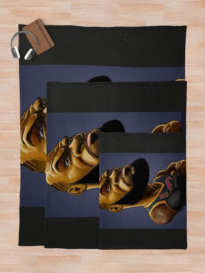 king lebron james Throw Blanket, Gift for Fan
