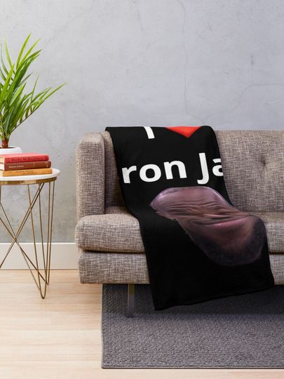I Love Lebron James  Throw Blanket, Gift for Fan