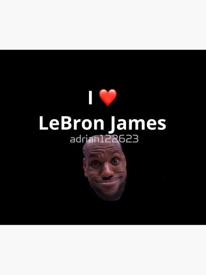 I Love Lebron James  Throw Blanket, Gift for Fan