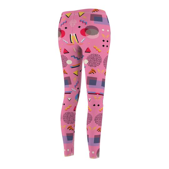 Retro 1990s Graphic Print Women's Leggings