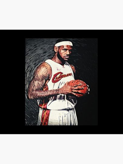 LeBron James Throw Blanket, Gift for Fan