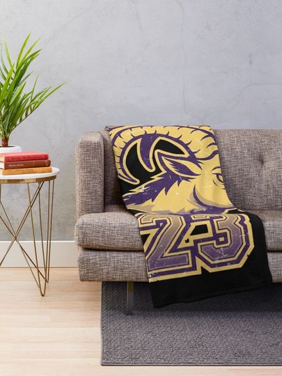 Lebron James Throw Blanket, Gift for Fan