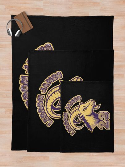 Lebron James Throw Blanket, Gift for Fan