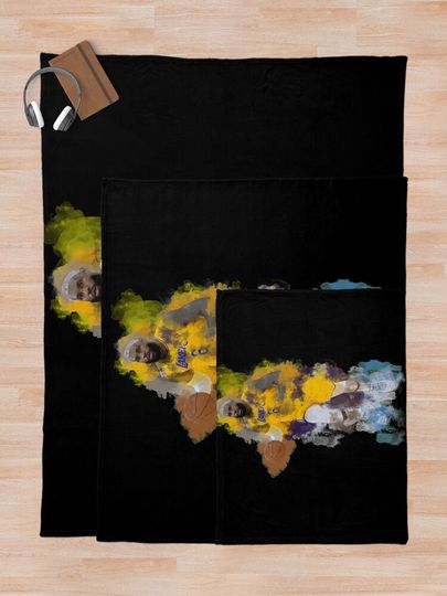 LeBron James Comeback Number Jersey 6 Throw Blanket, Gift for Fan