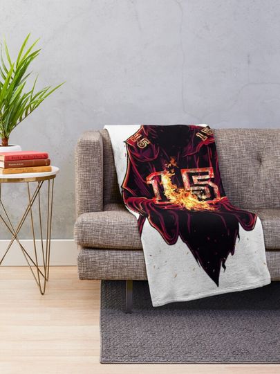 Patrick Mahomes  Throw Blanket, Gift for Fan