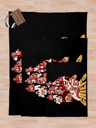 Art - Kansas City Chiefs Throw , Gift for Fan