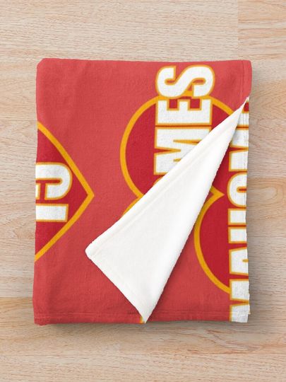 Patrick Mahomes Heart Throw Blanket, Gift for Fan