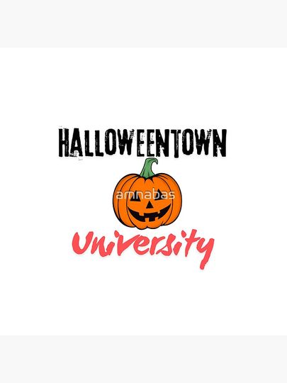 Halloween Town University. Pillow