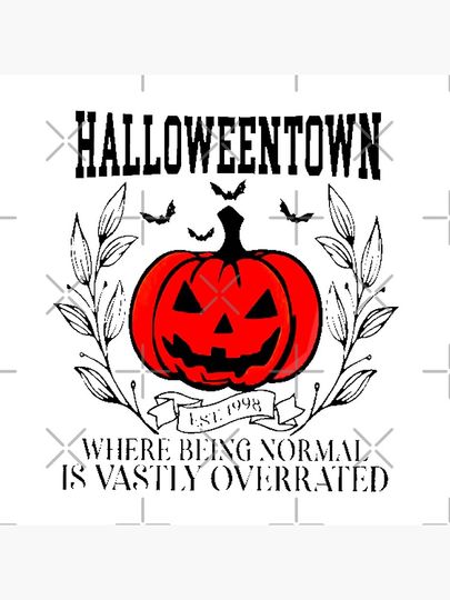 halloween town university Pillow