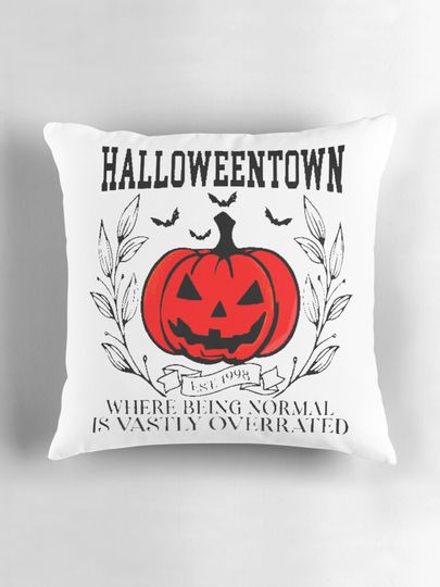 halloween town university Pillow