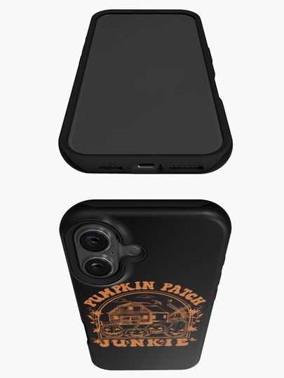 Halloween Pumpkin Patch Junkie Jack O lantern graphic Sweat iPhone Case