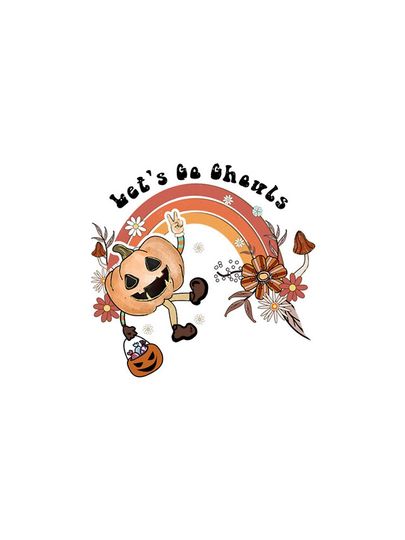 Let's Go Ghouls Sublimation Funny Halloween iPhone Case