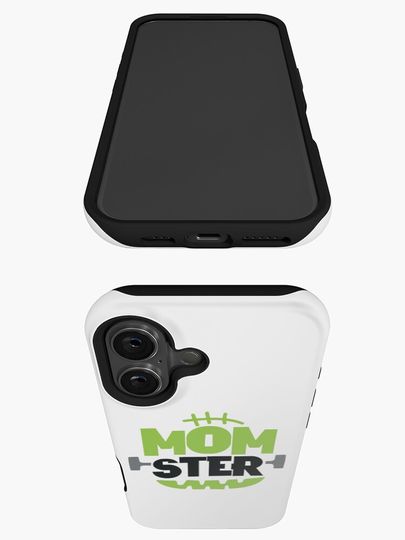 MomSter Funny Halloween Mom iPhone Case