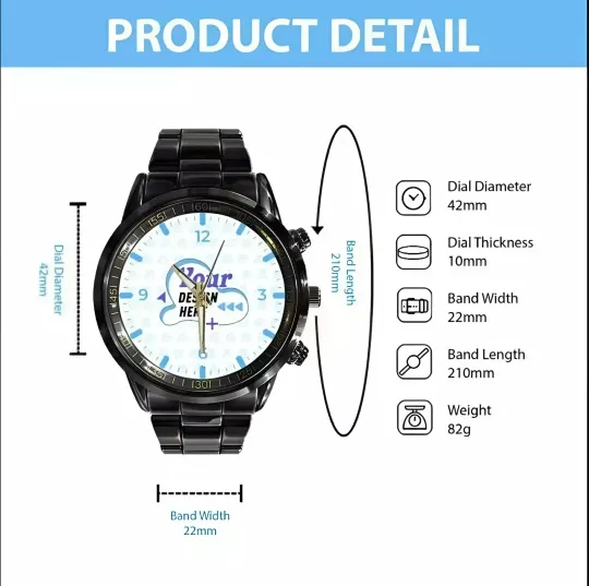 CR7 Portugal Stainless Steel Watch