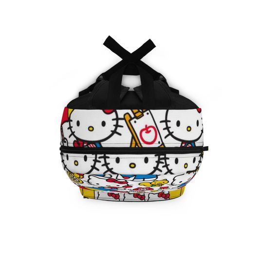 Hello Kitty Backpack, Cute School Bag, Kids' Backpack, Cute Bag, Adorable Everyday Carry, Cartoon Backpack
