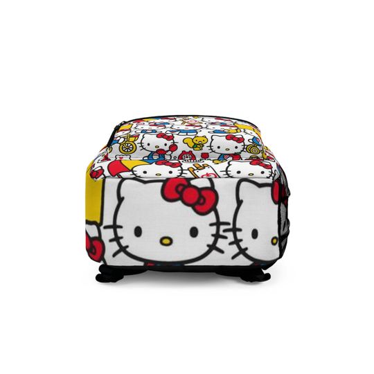 Hello Kitty Backpack, Cute School Bag, Kids' Backpack, Cute Bag, Adorable Everyday Carry, Cartoon Backpack