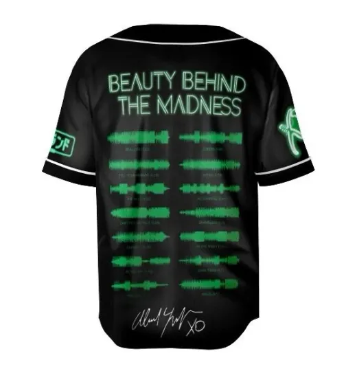 Weeknds Tour 2025 Baseball Jersey