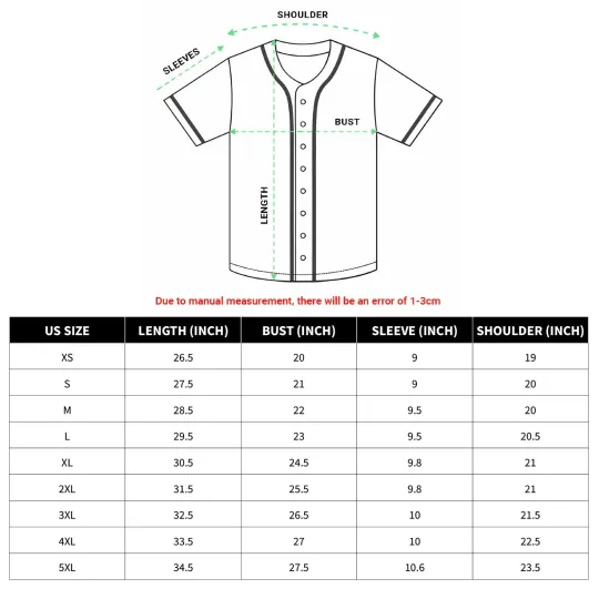 Jelly Roll Tour Baseball Jersey for Men