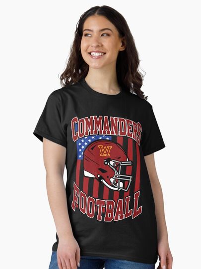 Art - washington commanders Classic T-Shirt