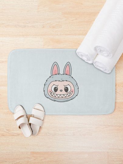 Labubu Bath Mat, For Bathroom, For Kitchen