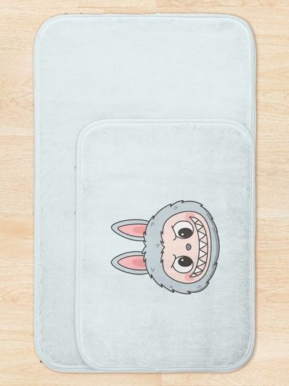Labubu Bath Mat, For Bathroom, For Kitchen