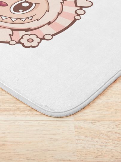 Labubu Soymilk Bath Mat, For Bathroom, For Kitchen