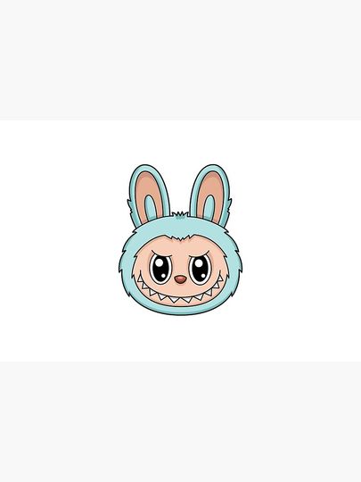 Labubu Seasalt Coconut Cute Character Bath Mat, For Bathroom, For Kitchen