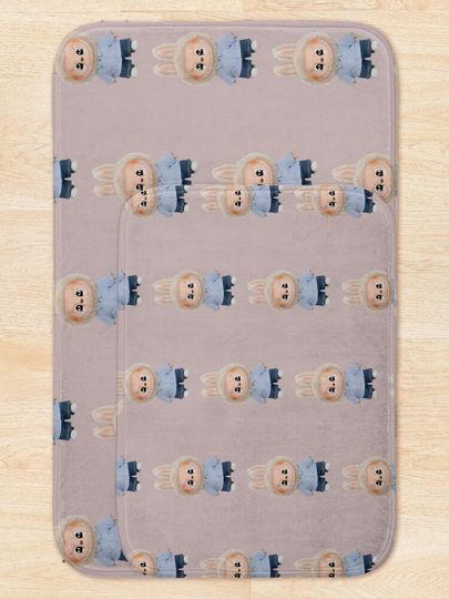 Labubu Bath Mat, For Bathroom, For Kitchen