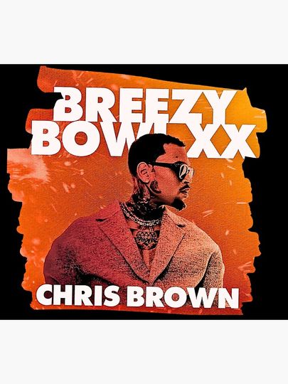 Chris Brown Tour Poster - Music Wall Art Home Decor