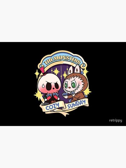 Labubu Monsters cozy sunday  Bath Mat, For Bathroom, For Kitchen